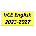 VCE English - Revision and Exam Preparation